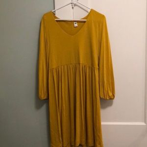 Old Navy Canary Yellow Dress